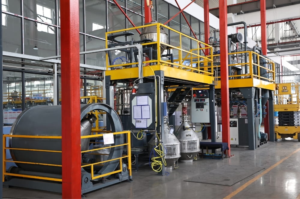 Inside the magnet factory